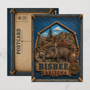 Bisbee Arizona Postkarte Vintage Reise