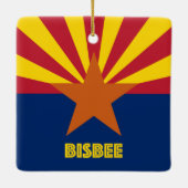 Bisbee AZ Keramikornament (Rückseite)