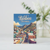 Bisbee USA Postkarte (Stehend Vorderseite)