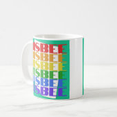 Bisbeenkaffee-Tasse Kaffeetasse (Vorderseite Links)