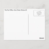 Bisbey Nights Postkarte (Rückseite)