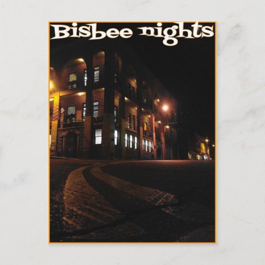 Bisbey Nights Postkarte (Vorderseite)