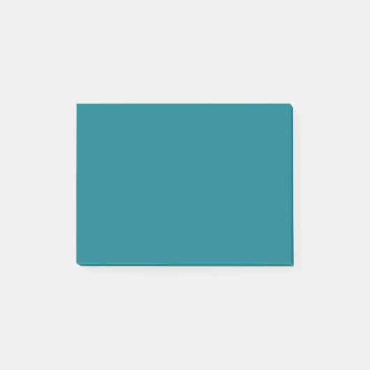 Biscay Bay Solid Color Post-it Klebezettel (Vorderseite)