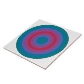 Biscay Bay Viva Magenta Circles Fliese (Seite)