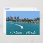 Biscayne Bay Miami Beach Florida Postcard Postkarte (Vorne/Hinten)