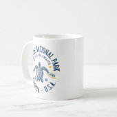 Biscayne Lagoon Reserve Florida Kaffeetasse (Vorderseite Links)