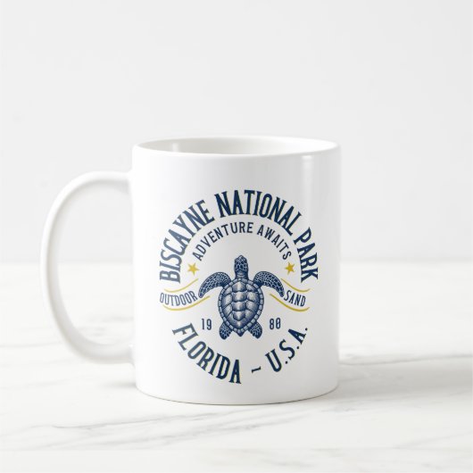 Biscayne Lagoon Reserve Florida Kaffeetasse (Links)