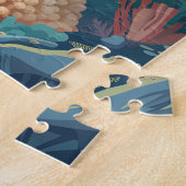 Biscayne National Park Florida Schildkrötenkoralle Puzzle (Seite)