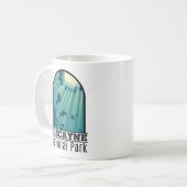 Biscayne National Park Florida Unterwasser Seefahr Kaffeetasse (Vorderseite Links)
