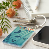 Biscayne National Park Florida Unterwasser Seefahr Schlüsselanhänger (Vorderseite rechts)