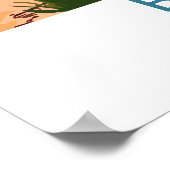 Biscayne National Park Florida USA Nationalparks Poster (Ecke)