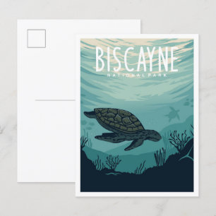 Biscayne National Park Florida USA Travel Postkarte