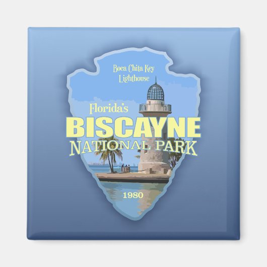 Biscayne-Nationalpark (Arrowhead) Magnet (Vorne)