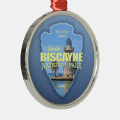 Biscayne-Nationalpark (Arrowhead) Ornament Aus Metall (Rechts)