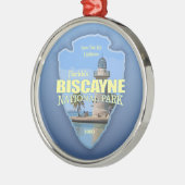 Biscayne-Nationalpark (Arrowhead) Ornament Aus Metall (Links)