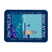 Biscayne Nationalpark Boca Chita Key Not leidend Magnet (Horizontal)