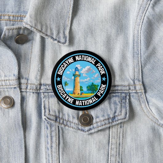 Biscayne-Nationalpark Button (Beispiel)