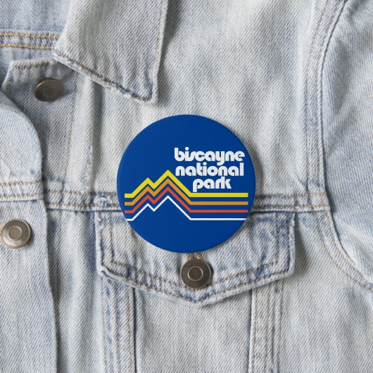 Biscayne-Nationalpark Button (Beispiel)