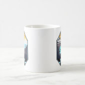 Biscayne Nationalpark Florida Emblem Kaffeetasse (Mittel)