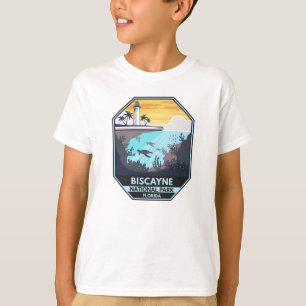 Biscayne Nationalpark Florida Emblem T-Shirt