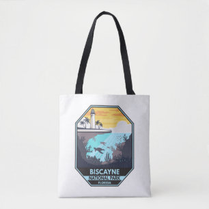 Biscayne Nationalpark Florida Emblem Tasche