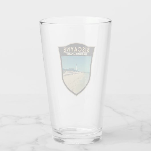 Biscayne Nationalpark Florida Glas (Rückseite)