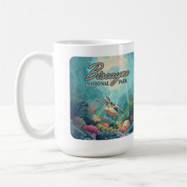 Biscayne Nationalpark Florida Schildkrötenkoralle  Kaffeetasse