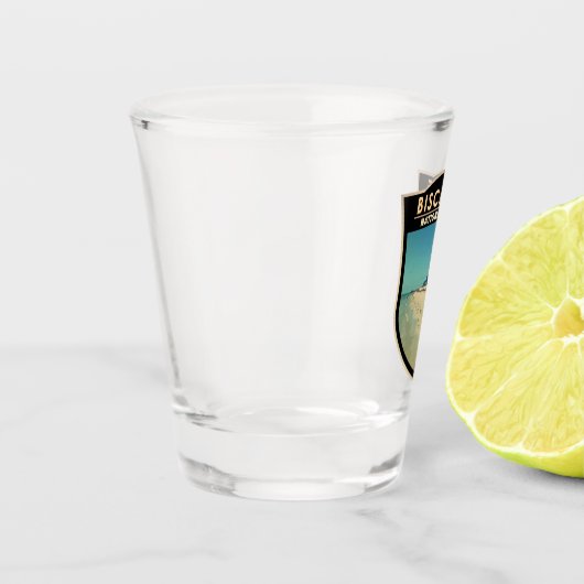 Biscayne Nationalpark Florida Schnapsglas (Links)