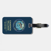 Biscayne-Nationalpark Gepäckanhänger (Rückseite horizontal)