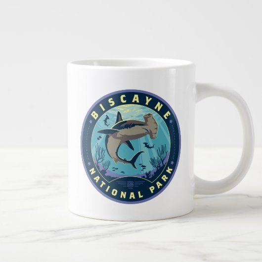Biscayne-Nationalpark Jumbo-Tasse (Rechts)