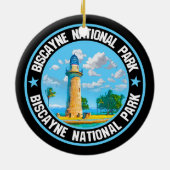 Biscayne-Nationalpark Keramik Ornament (Hinten)