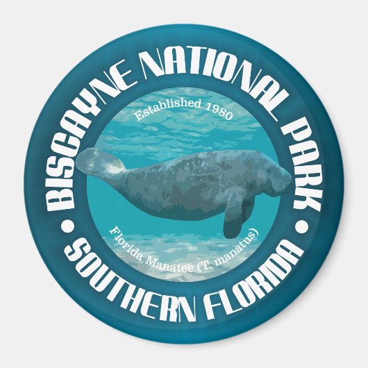 Biscayne-Nationalpark Magnet (Vorne)
