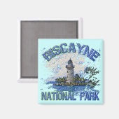 Biscayne-Nationalpark Magnet (Vorderseite/Rückseite)