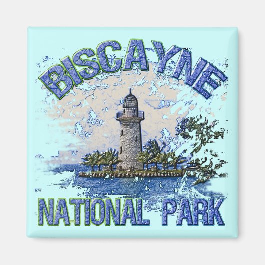 Biscayne-Nationalpark Magnet (Vorne)