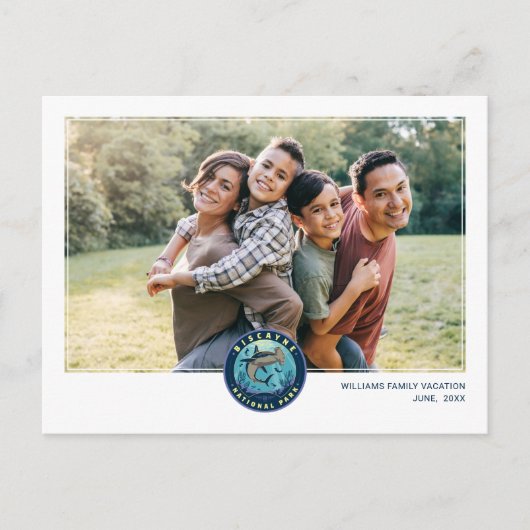 Biscayne-Nationalpark Postkarte (Vorderseite)