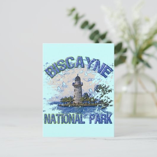 Biscayne-Nationalpark Postkarte (Stehend Vorderseite)