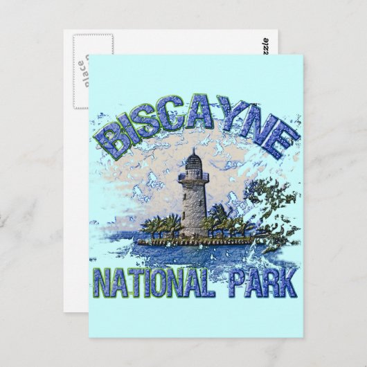 Biscayne-Nationalpark Postkarte (Vorne/Hinten)