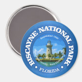 Biscayne NP (rd) 2 Magnet (Vorderseite/Rückseite)