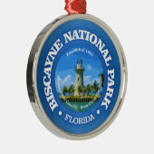 Biscayne NP (rd) 2 Ornament Aus Metall (Rechts)