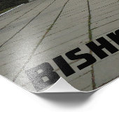 Bischkek Circus - sowjetischer Stil - Kirgisistan Fotodruck (Ecke)