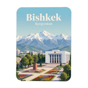 Bischkek Kirgisistan Magnet