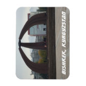 Bischkek-Siegesplatz - Kirgisistan Magnet (Vertikal)