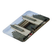 Bischkek Wedding Palace - Kirgisistan Magnet (Linke Seite)