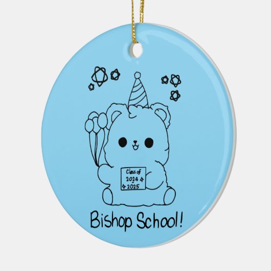 Bischof 2025 keramik ornament (Links)