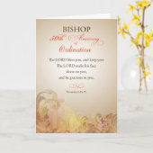 Bischof, 50. Jahrestag des Klassifikations-Segens Karte (Gelbe Blume)