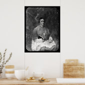 Bischof Baraga Daguerreotyp 1844 Poster (Küche)
