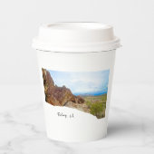 Bischof, CA Pappbecher (Vorderseite)