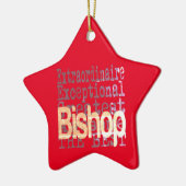 Bischof Extraordinaire Keramik Ornament (Links)