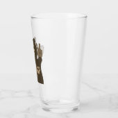 Bischof Kalifornien Friedensbär Glas (Links)