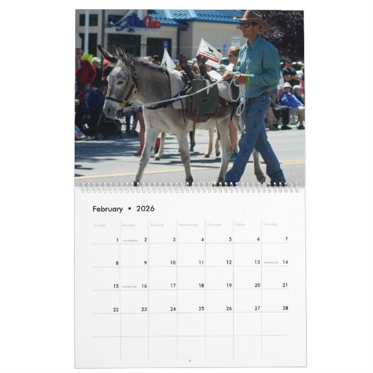 Bischof Mule Days Parade 2018 Kalender (Feb 2026)